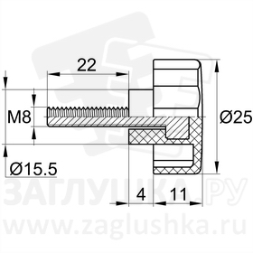 Ф25М8-20ЧН