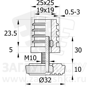 25-25М10.D32x30