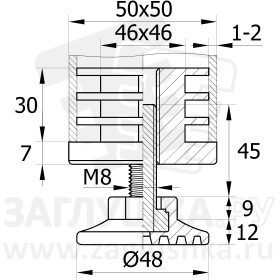 50-50М8D48х45