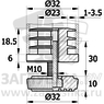 D32М10П.D32x30