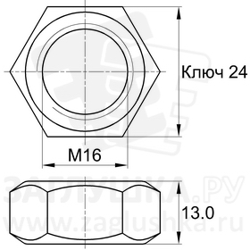 DIN934-M16